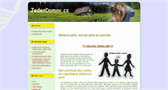 Desktop Screenshot of jedendomov.cz