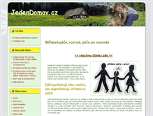 Tablet Screenshot of jedendomov.cz
